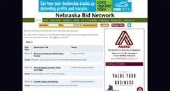 Desktop Screenshot of nebraskabids.com