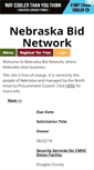 Mobile Screenshot of nebraskabids.com